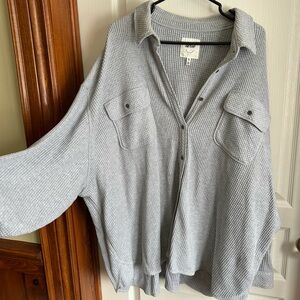 Grey Aerie Button Up - Size XXL